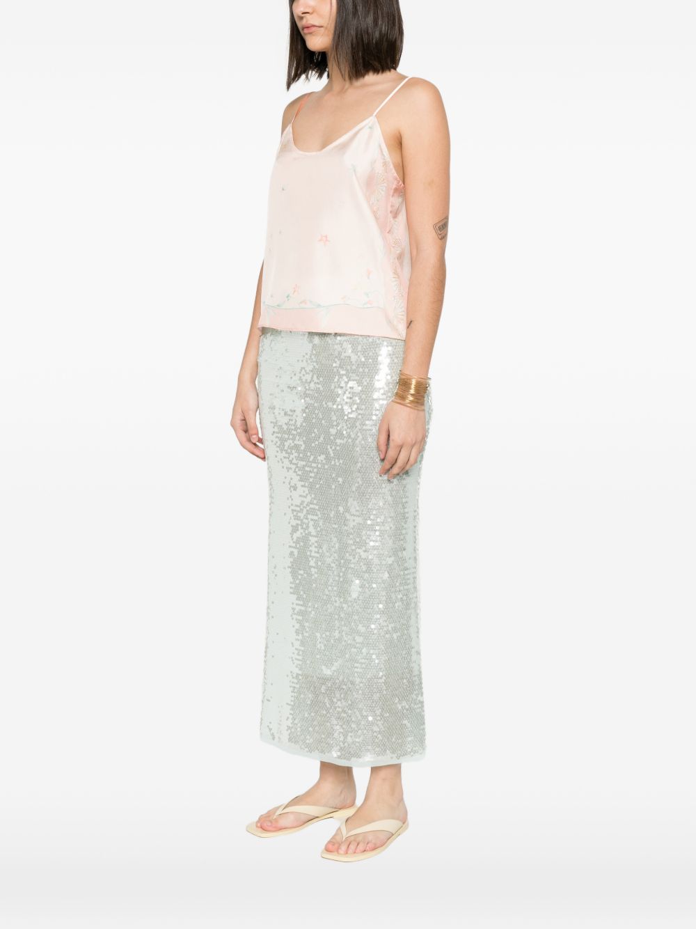 Forte Top Rosa Silk