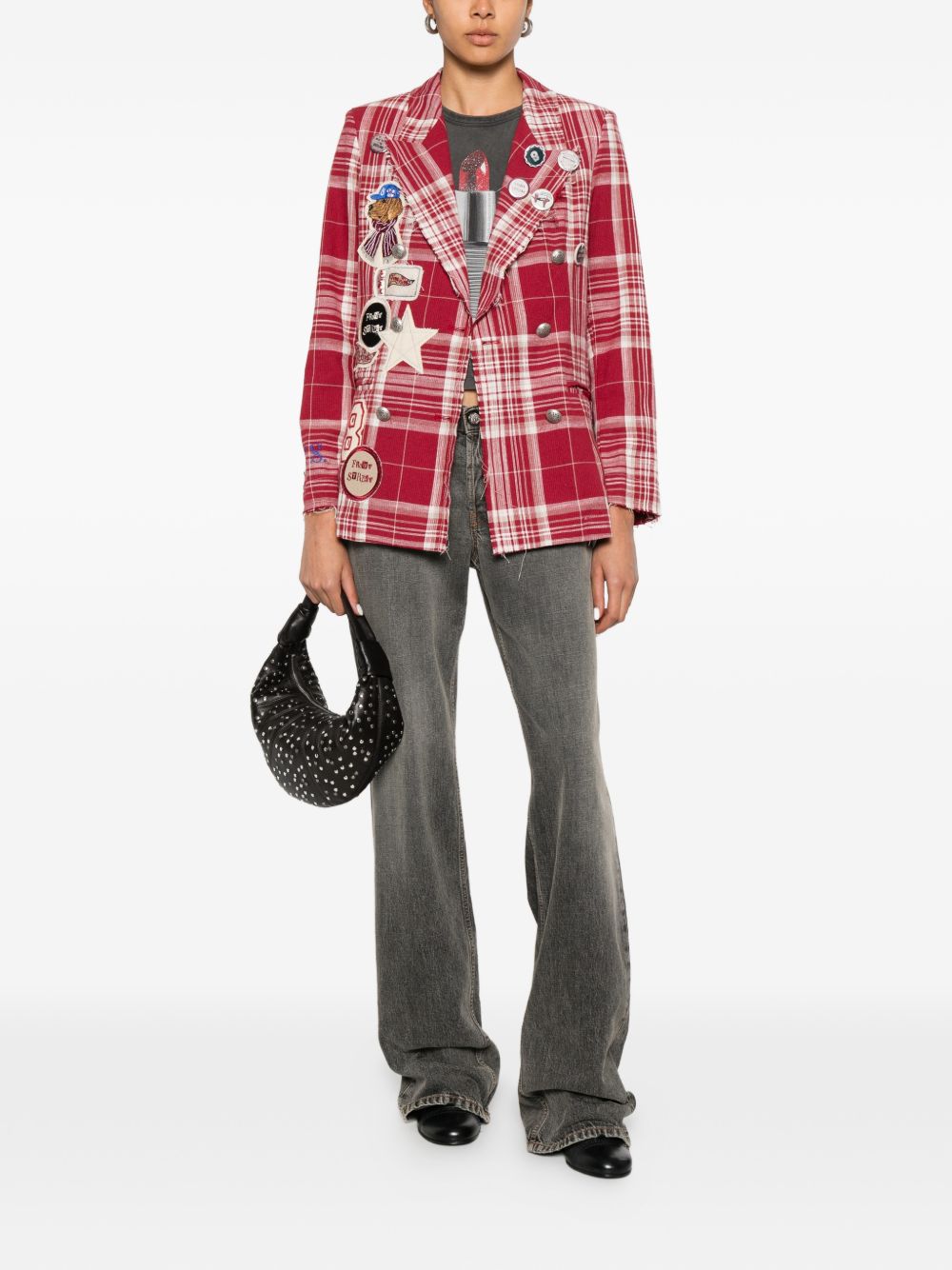 Front Street Jackets Rosso Cotton