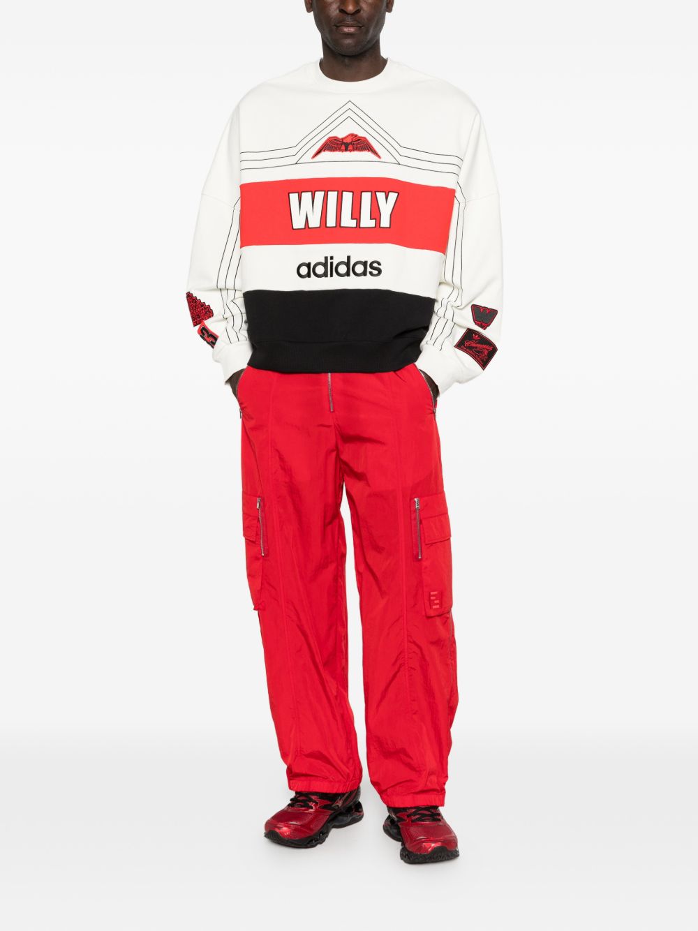 Adidas X Willy Chavarria Sweaters Bianco Viscose