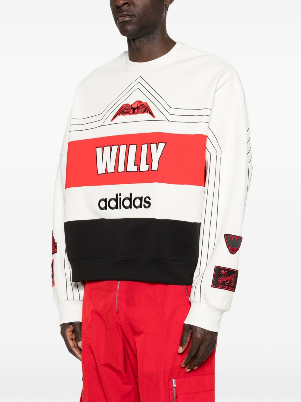 Adidas X Willy Chavarria Sweaters Bianco Viscose