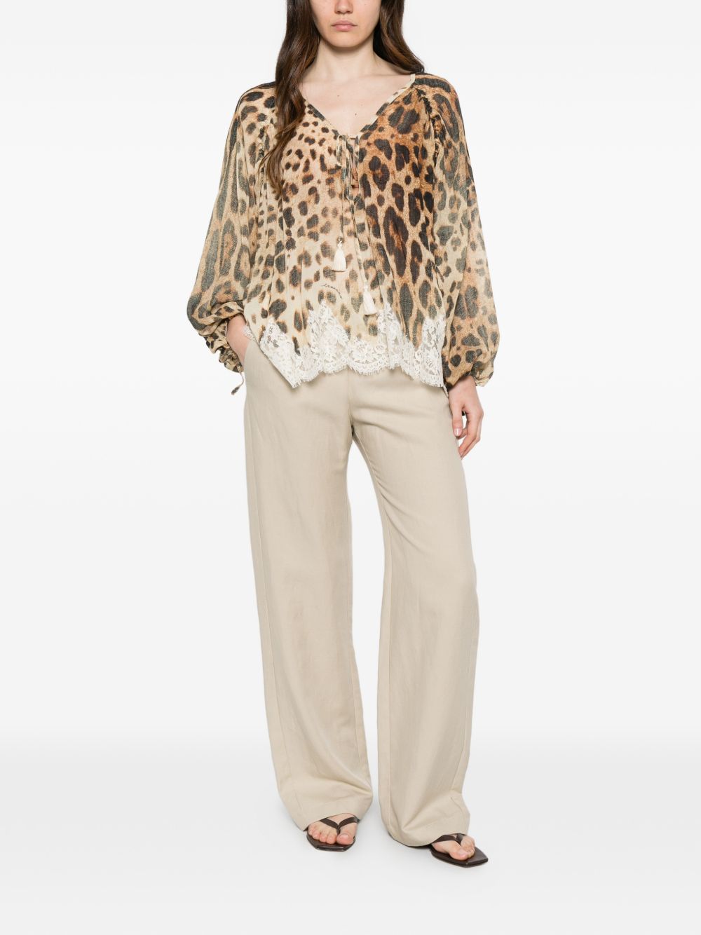 Ermanno Firenze Shirts Leopardato