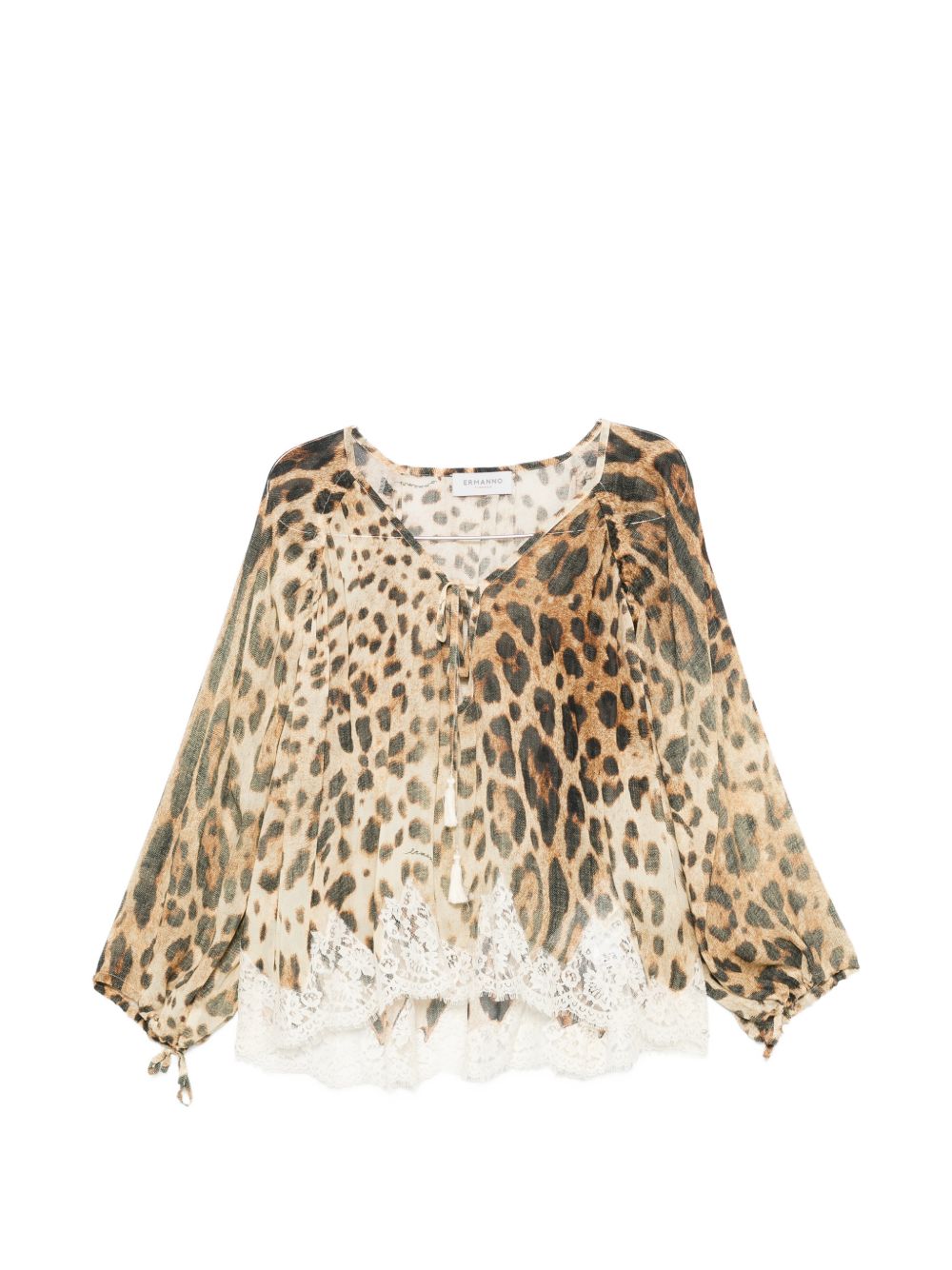 Ermanno Firenze Shirts Leopardato