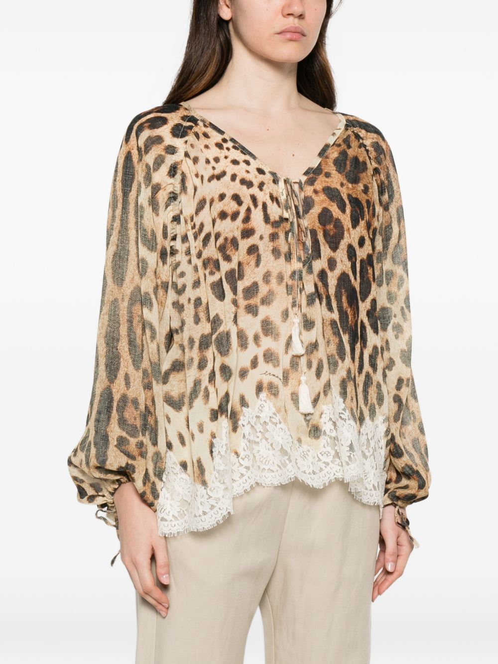 Ermanno Firenze Shirts Leopardato