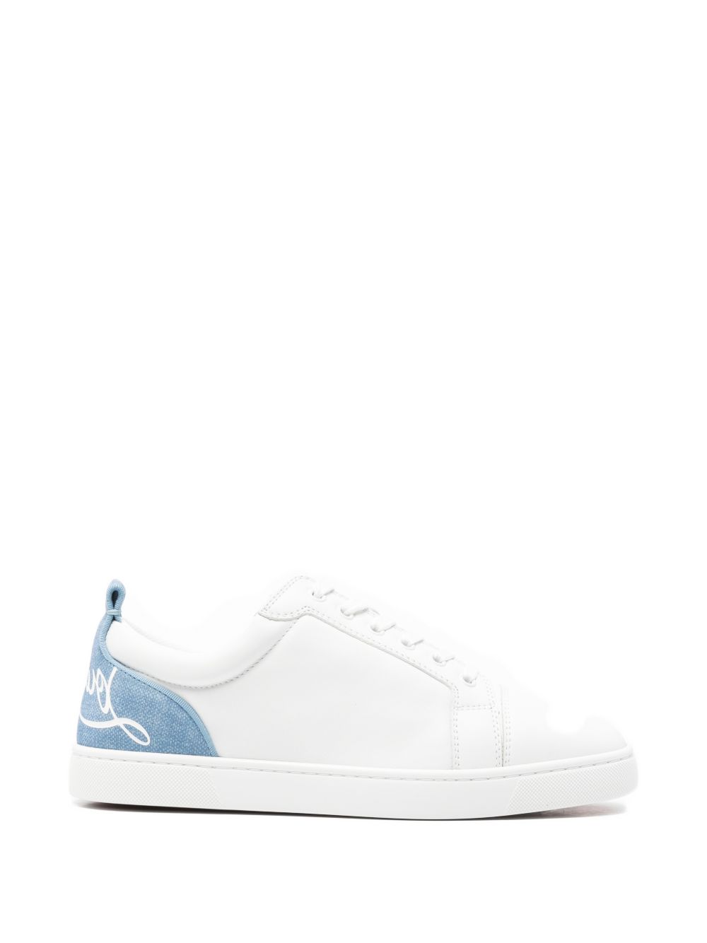 Christian Louboutin Sneakers Bianco Calf Leather