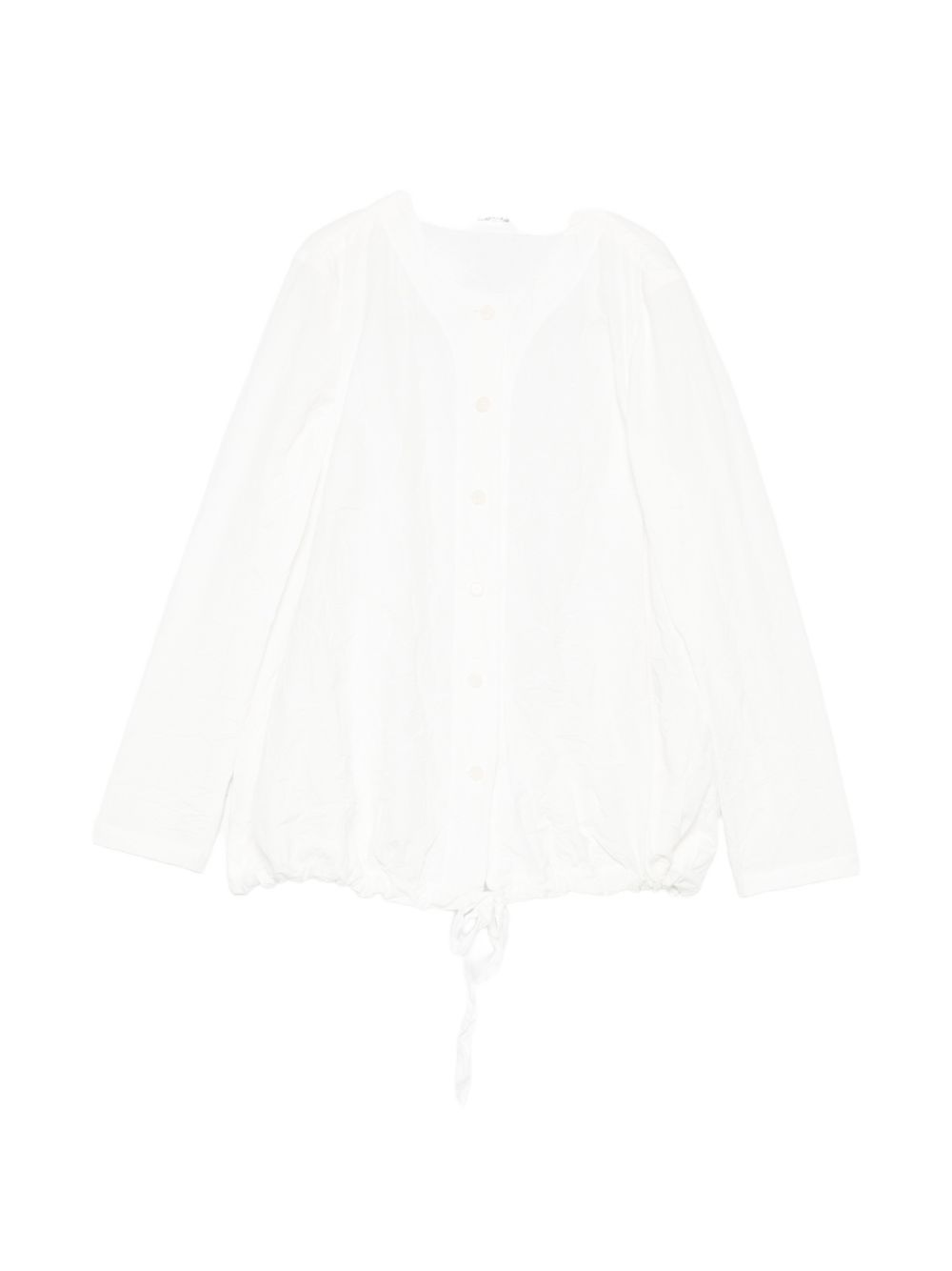 Apuntob Jackets Bianco Cotton Polyester