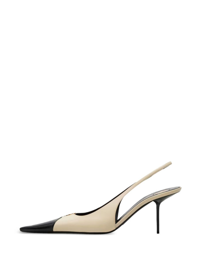 Saint Laurent With Heel Bianco