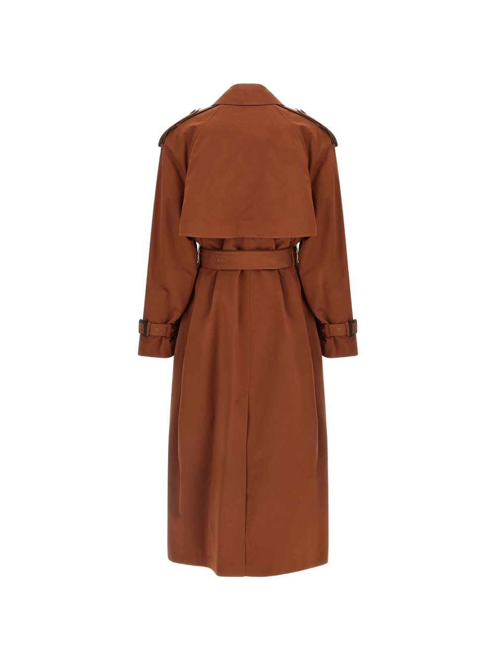 Saint Laurent Coats Marrone
