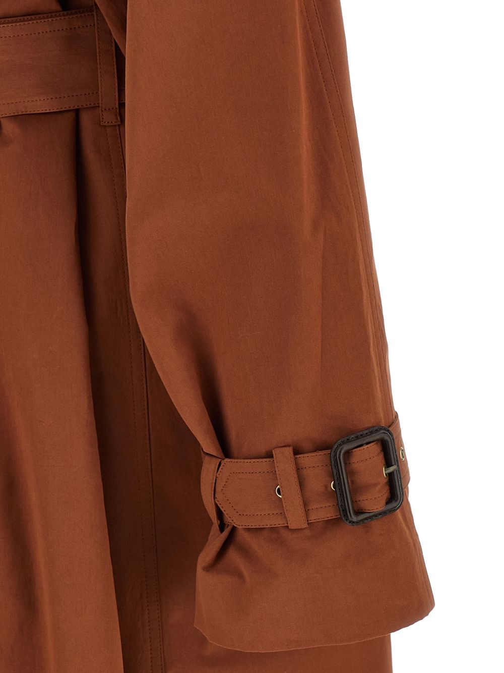 Saint Laurent Coats Marrone