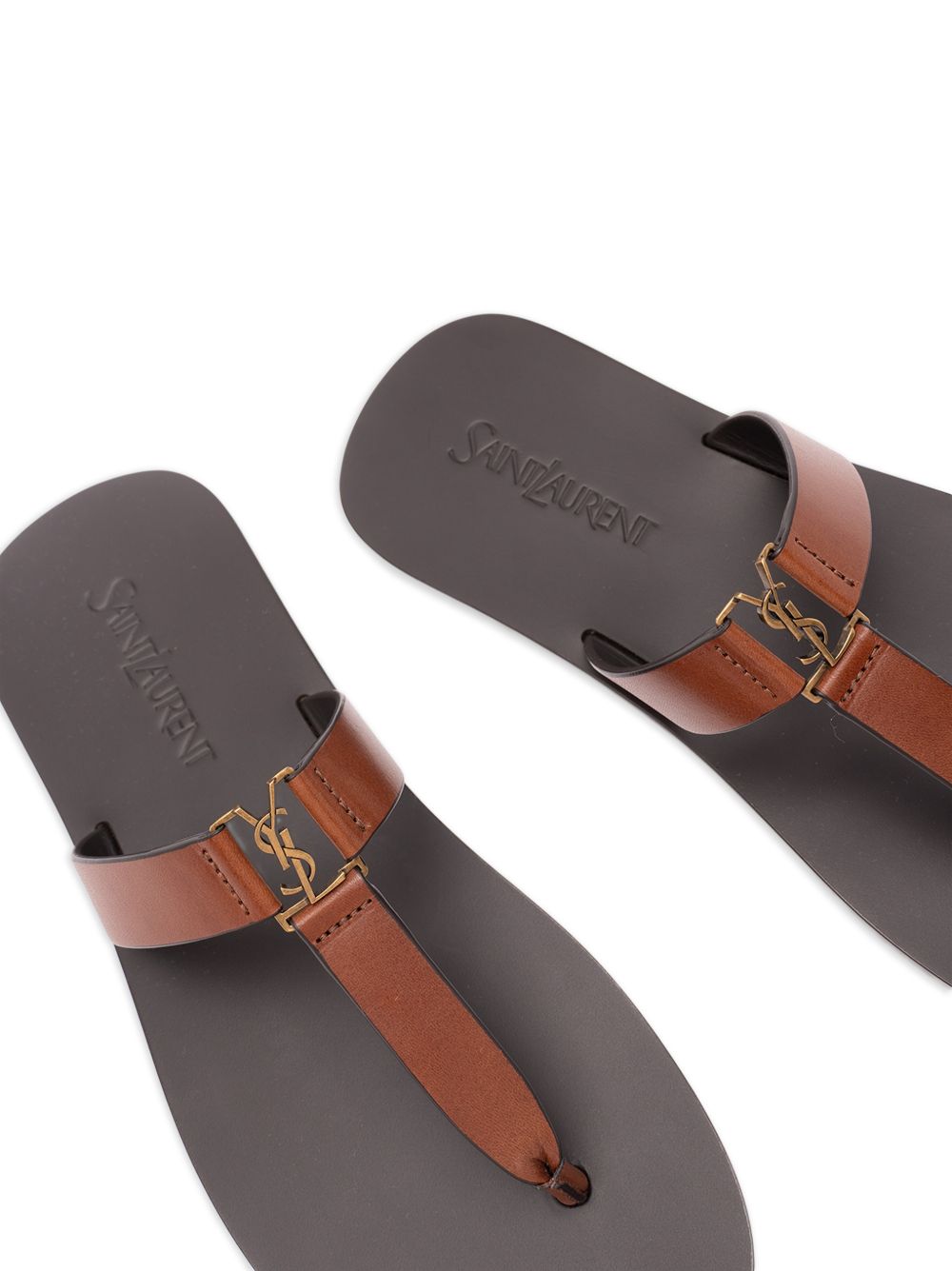 Saint Laurent Sandals Marrone