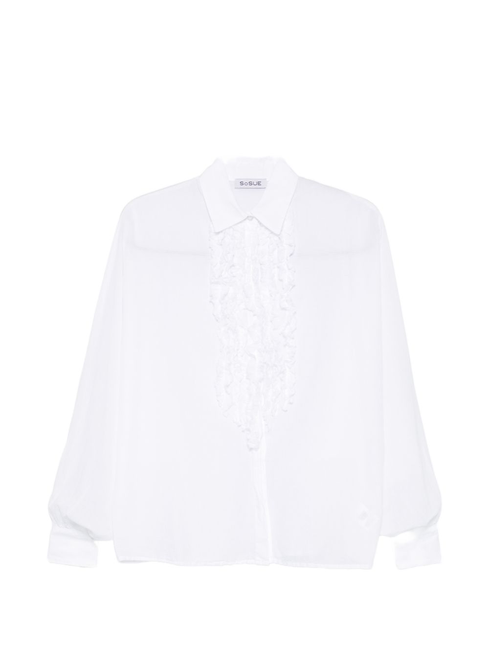 Sosue Shirts Bianco Natural (veg)->cotton100.0 %