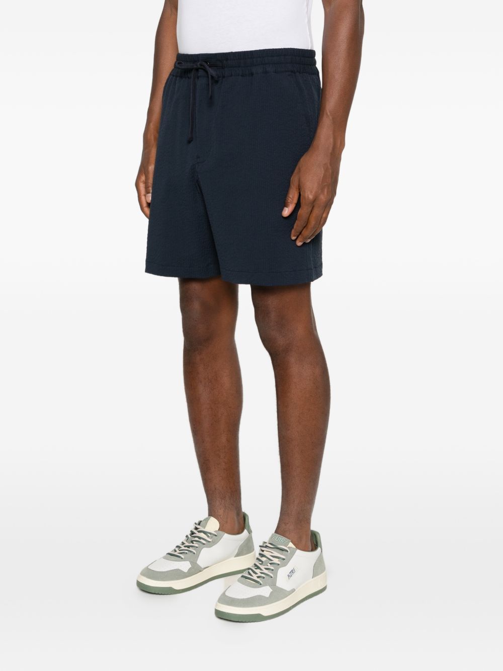 Maison Kitsune Shorts Blu
