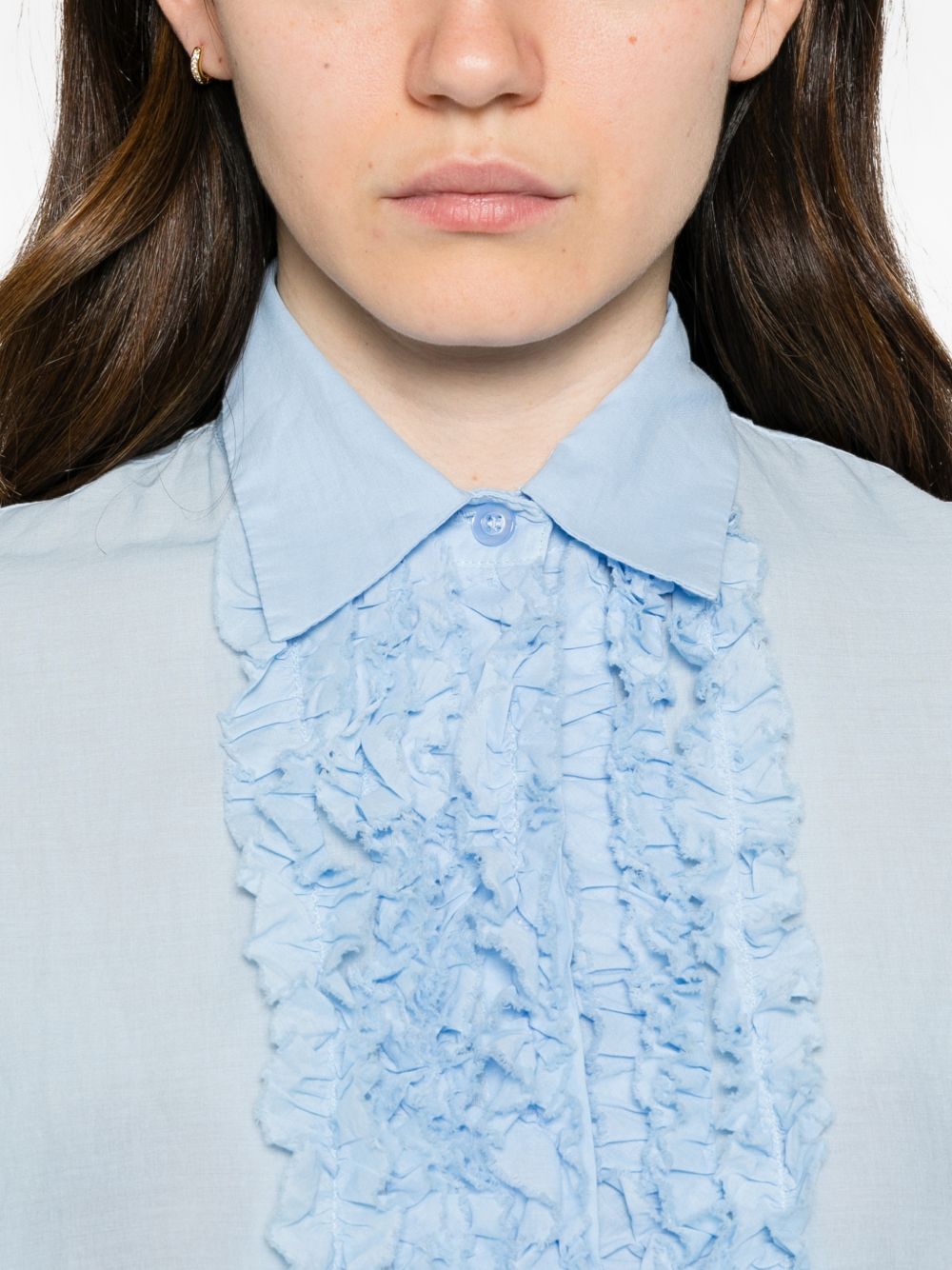 Sosue Shirts Azzurro Natural (veg)->cotton100.0 %