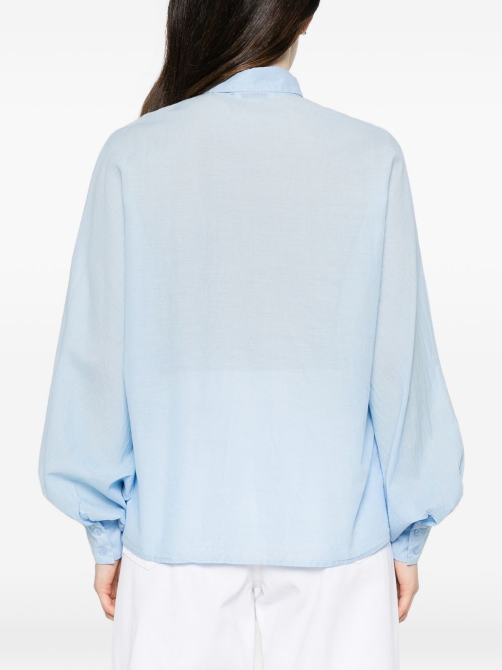 Sosue Shirts Azzurro Natural (veg)->cotton100.0 %