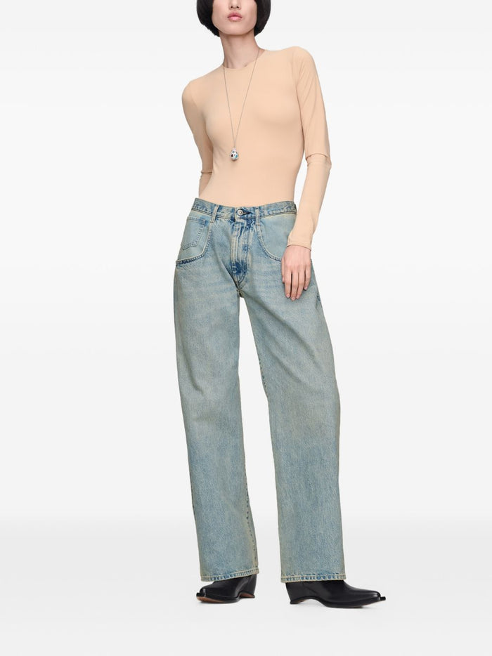 Maison Margiela Jeans Black Natural (veg)->cotton100.0 %