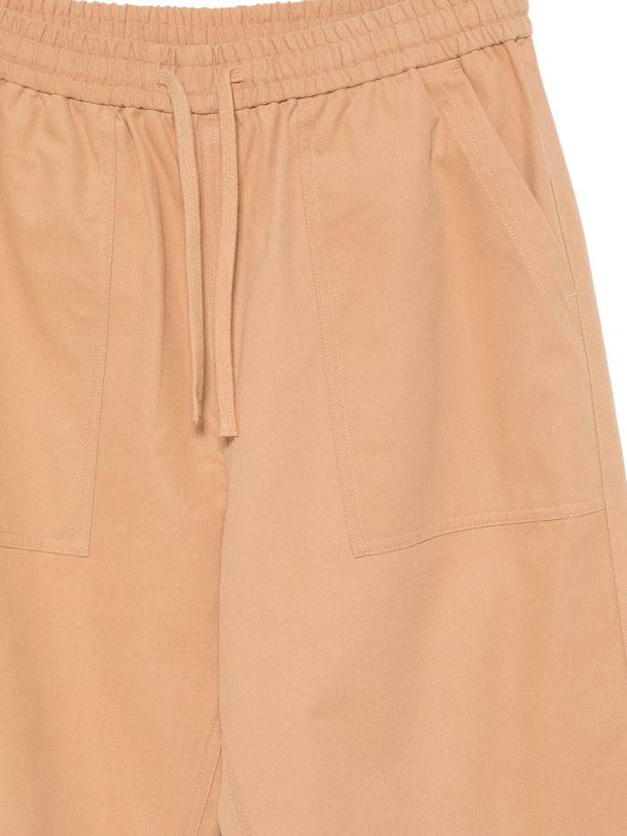Maison Kitsune Trousers Beige Natural (veg)->cotton100.0 %