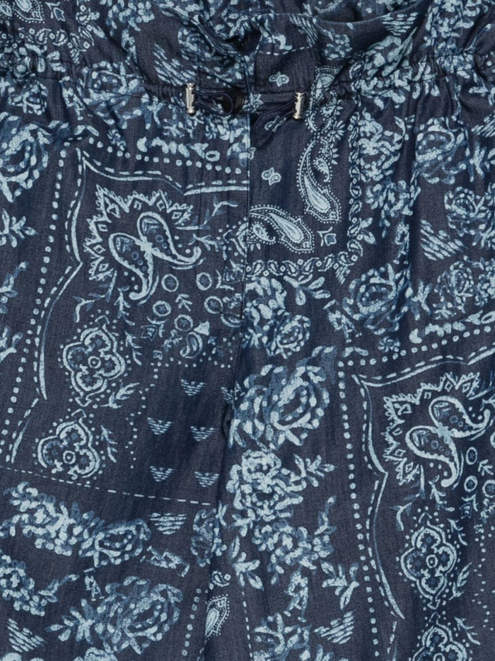 Emporio Armani Trousers Blu Cotton