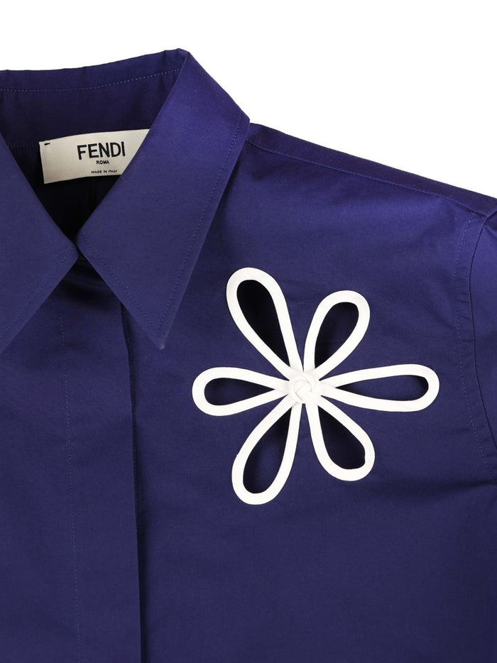 Fendi Shirts Blue