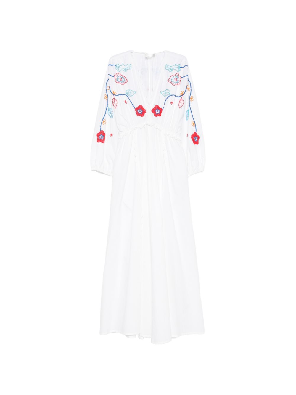 Forte Dresses Bianco Cotton