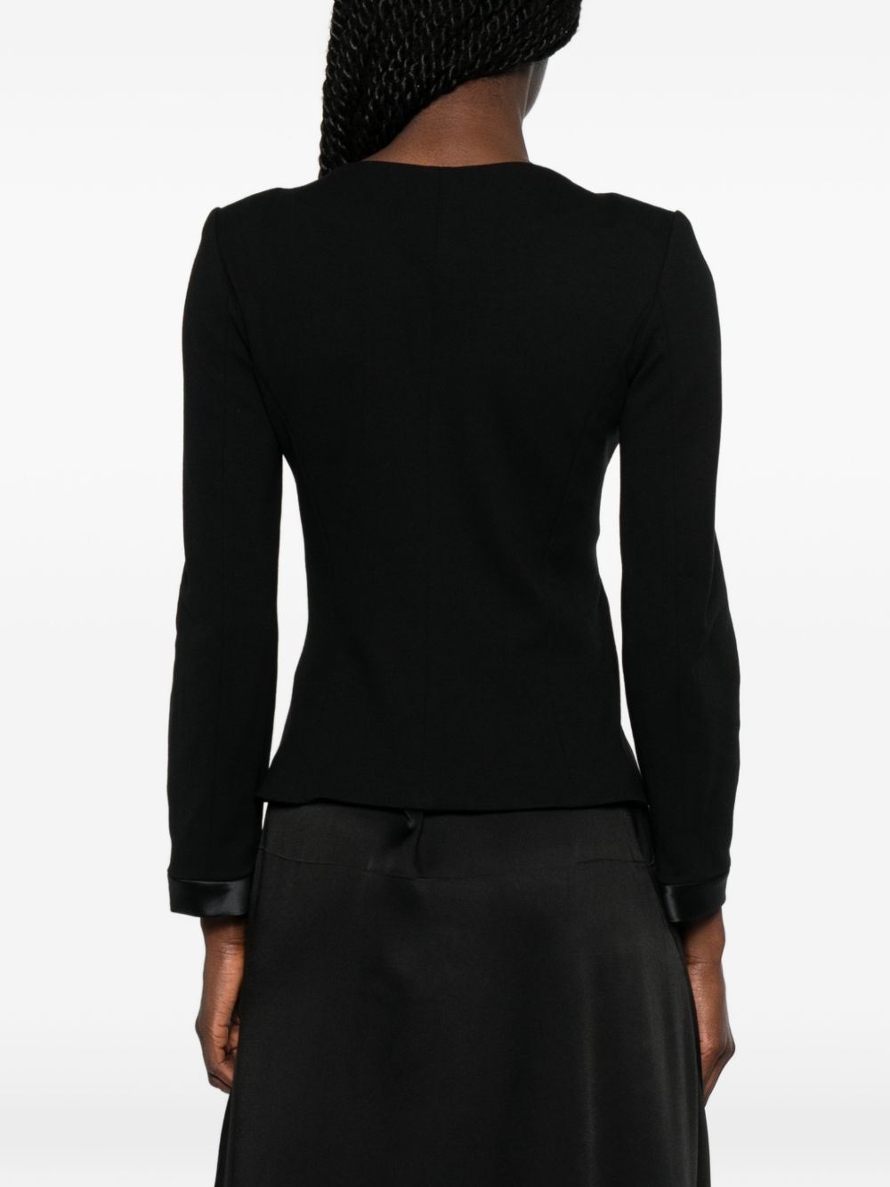 Emporio Armani Jackets Nero Polyamide