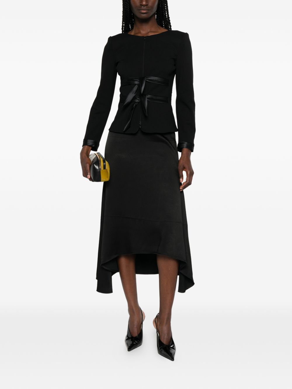 Emporio Armani Jackets Nero Polyamide
