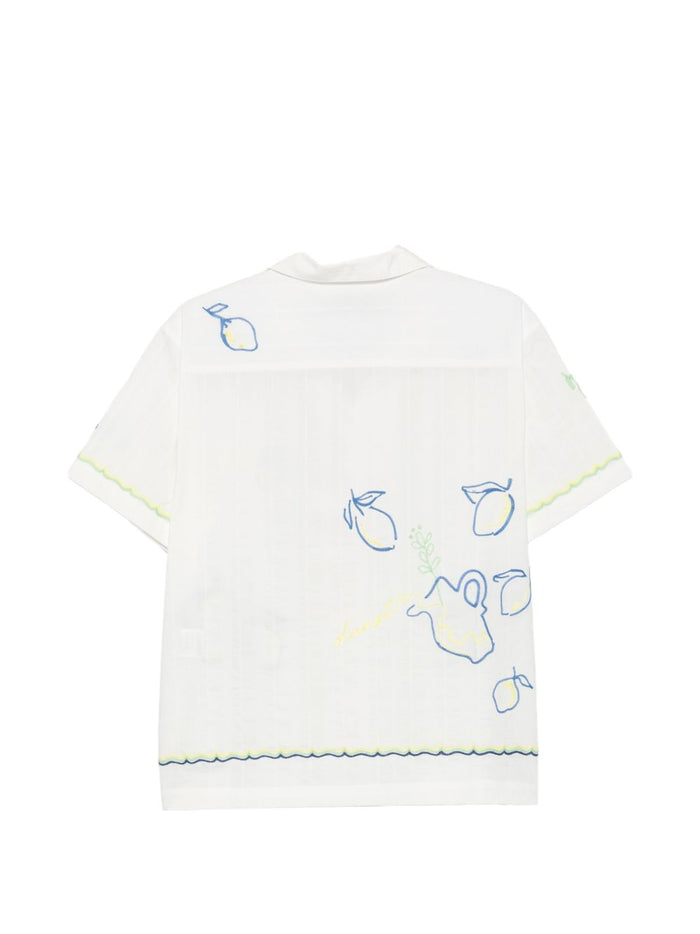 Dunst Shirts Bianco Shell: Cotton
