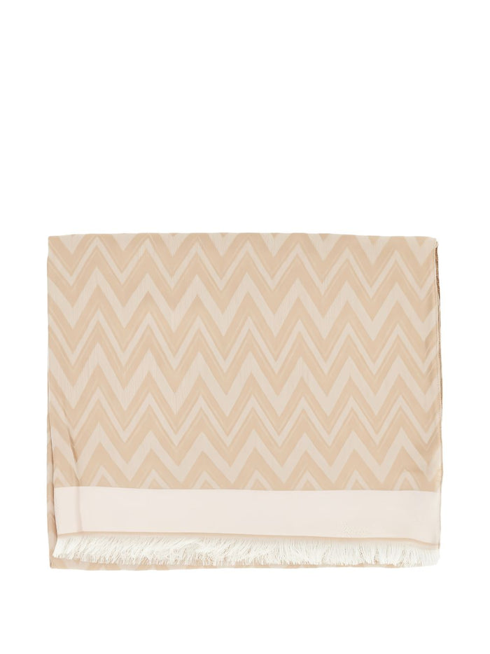 Emporio Armani Scarfs Beige