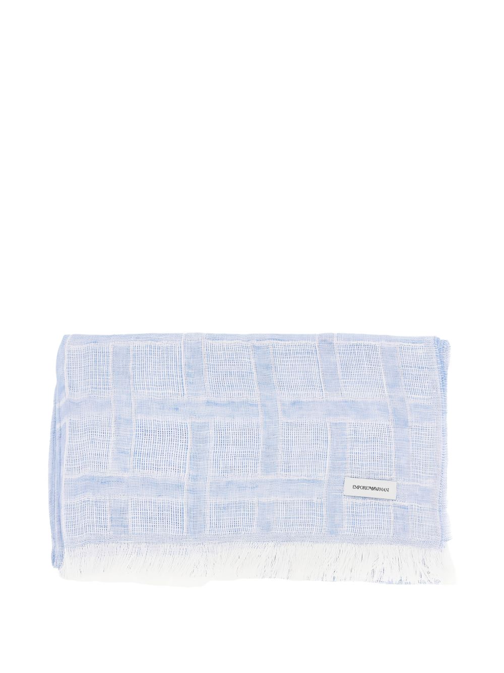 Emporio Armani Scarfs Azzurro Metallized Fibre