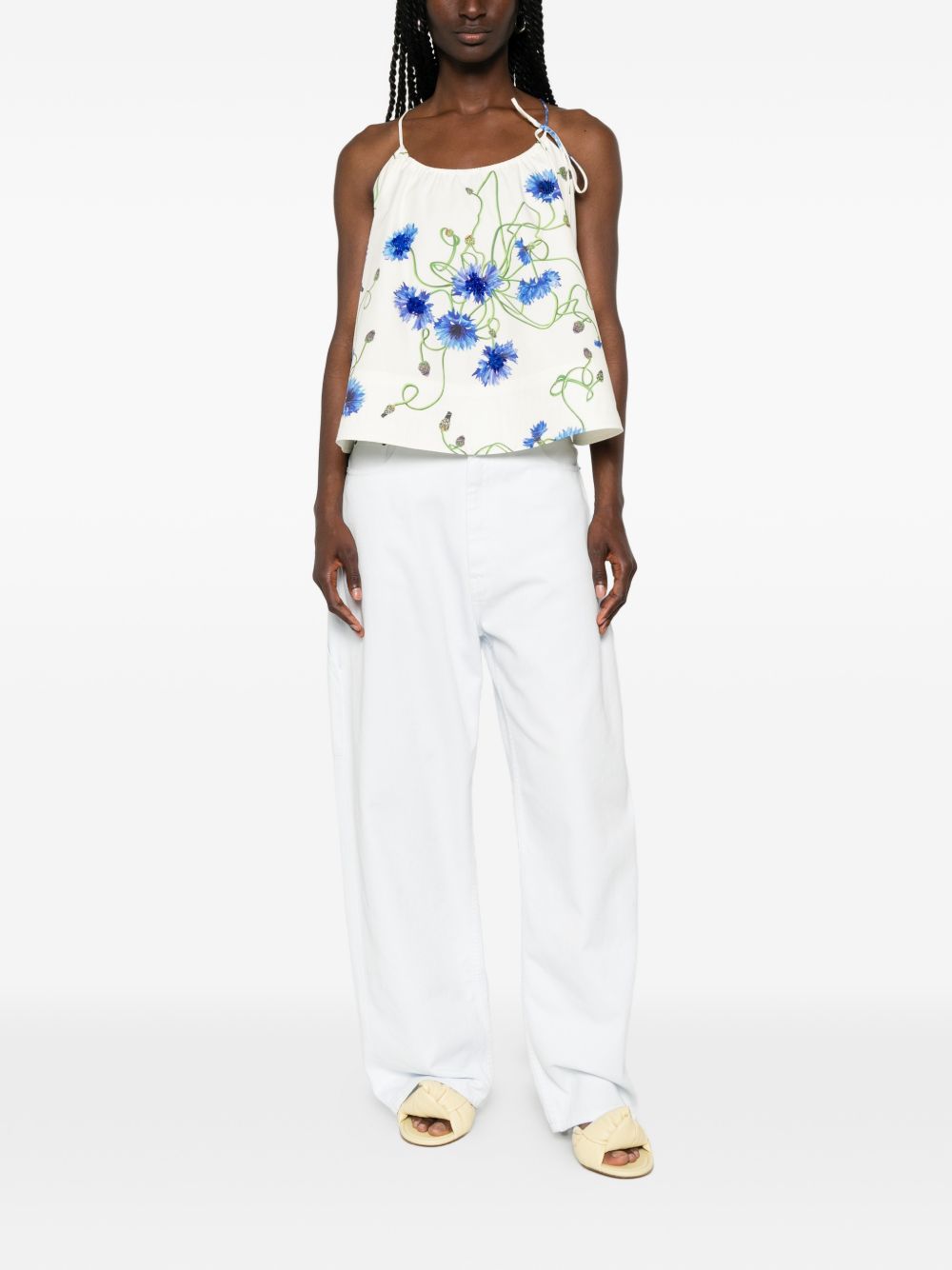 Stella Mccartney Top Bianco