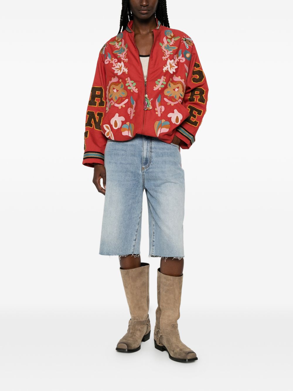 Front Street Coats Rosso