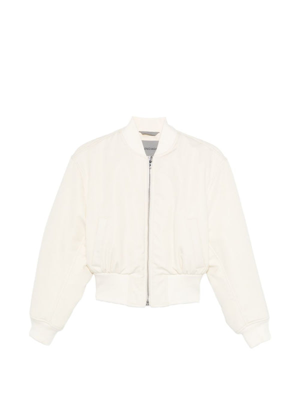 Balenciaga Cropped bomber jacket