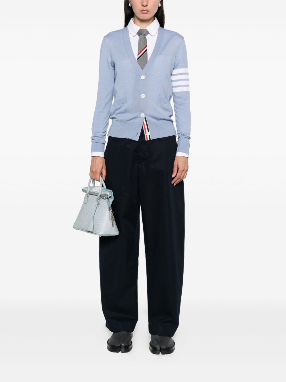 Thom Browne Sweaters Azzurro