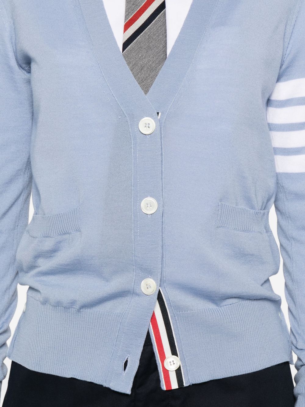 Thom Browne Sweaters Azzurro
