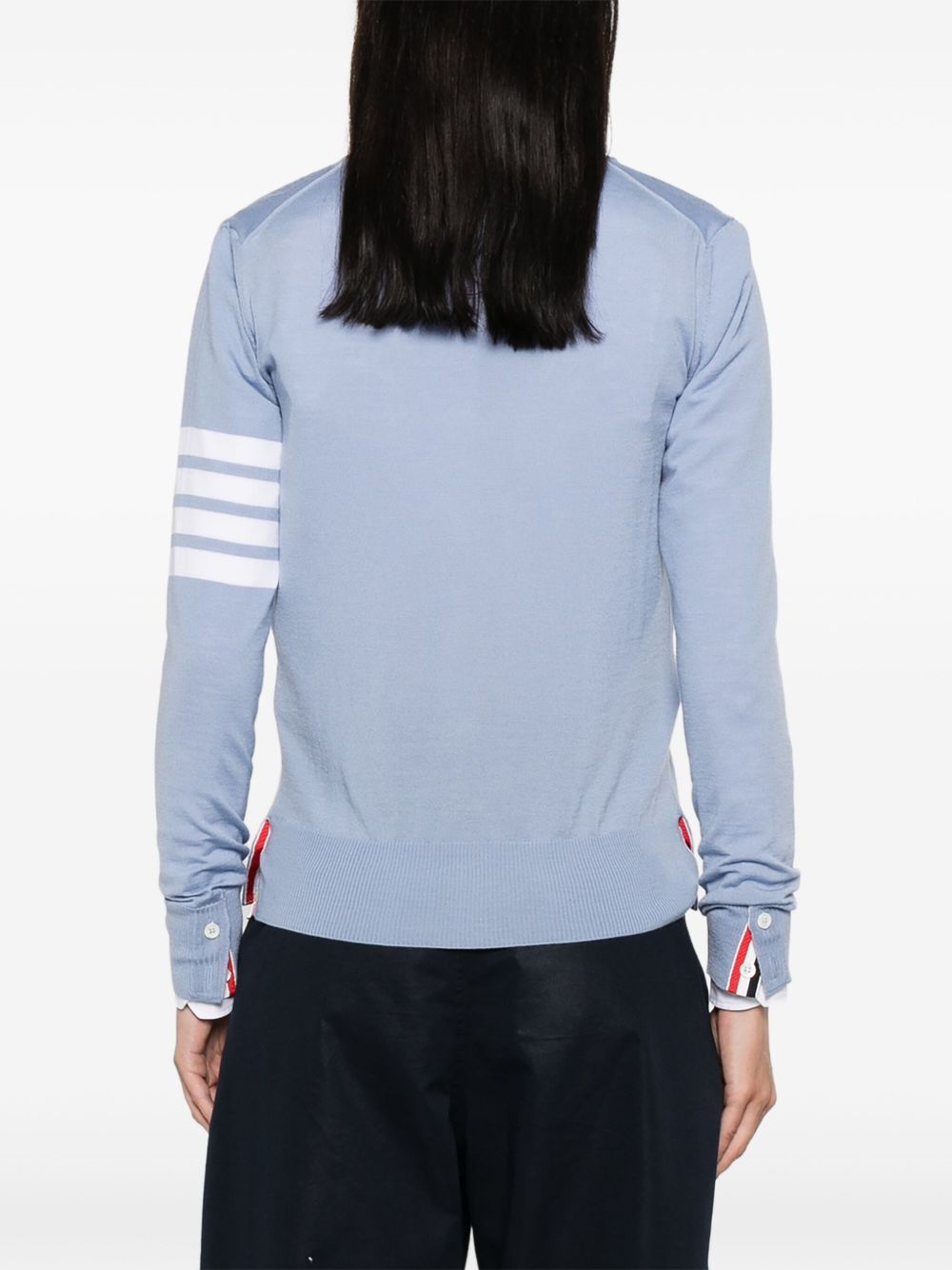 Thom Browne Sweaters Azzurro