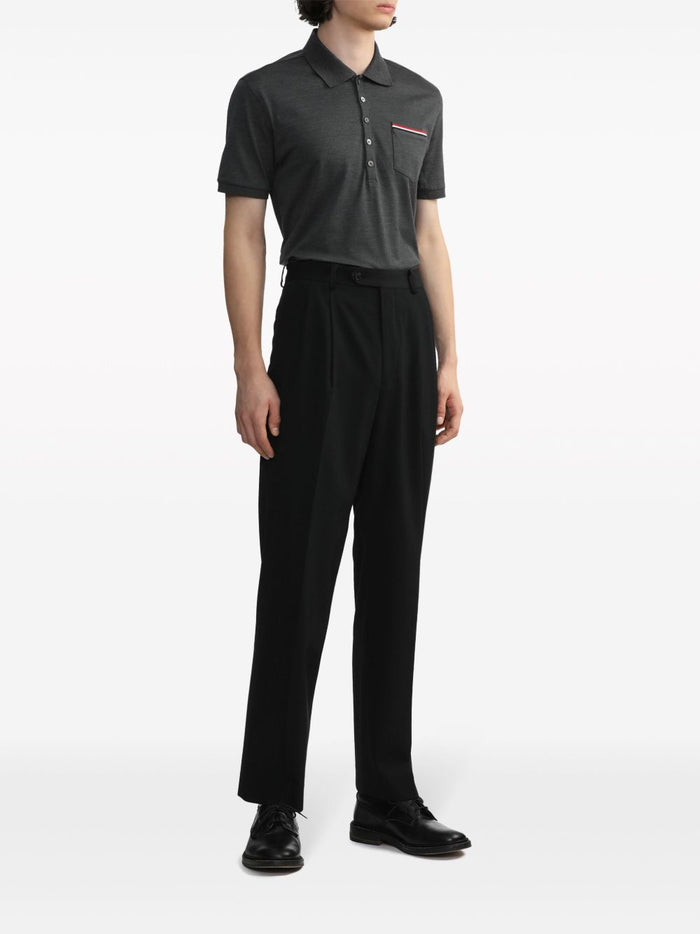 Thom Browne T-Shirts And Polos Grigio Scuro