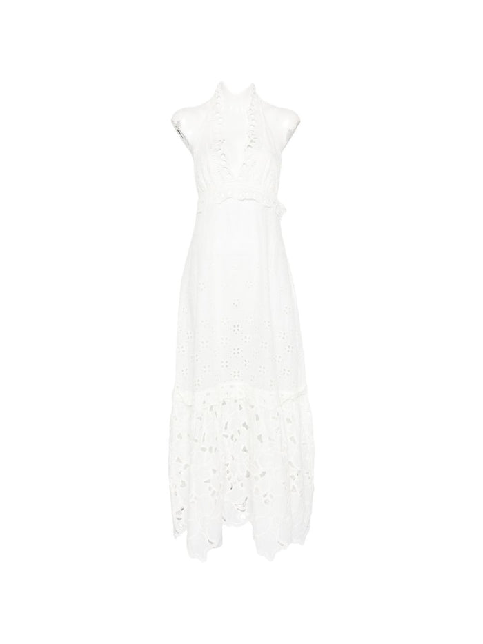 Ermanno Scervino Dresses Bianco Cotton
