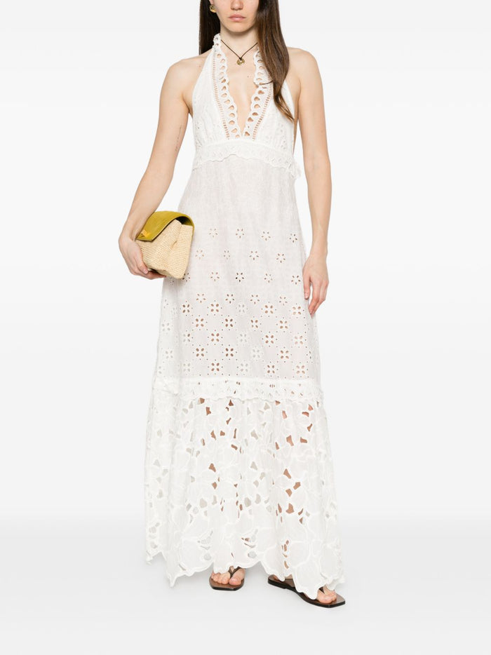 Ermanno Scervino Dresses Bianco Cotton
