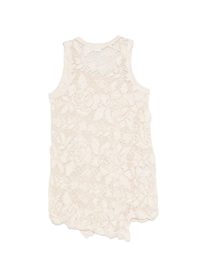 Comme Des Garcons Top Ecru