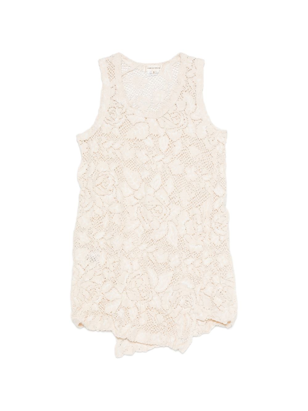 Comme Des Garcons Top Ecru