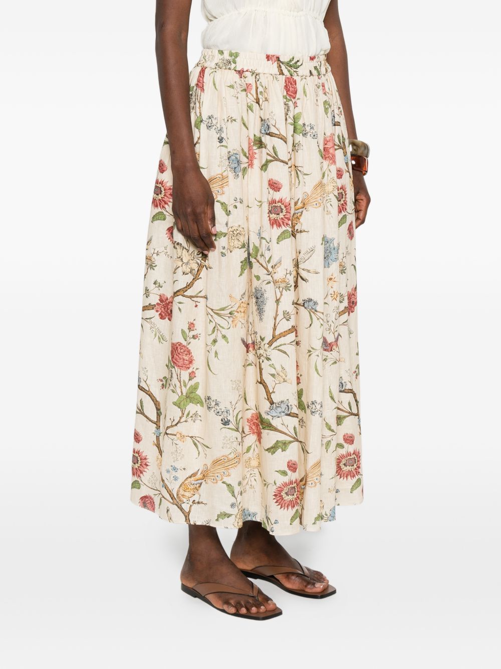Into The East Trousers Avorio