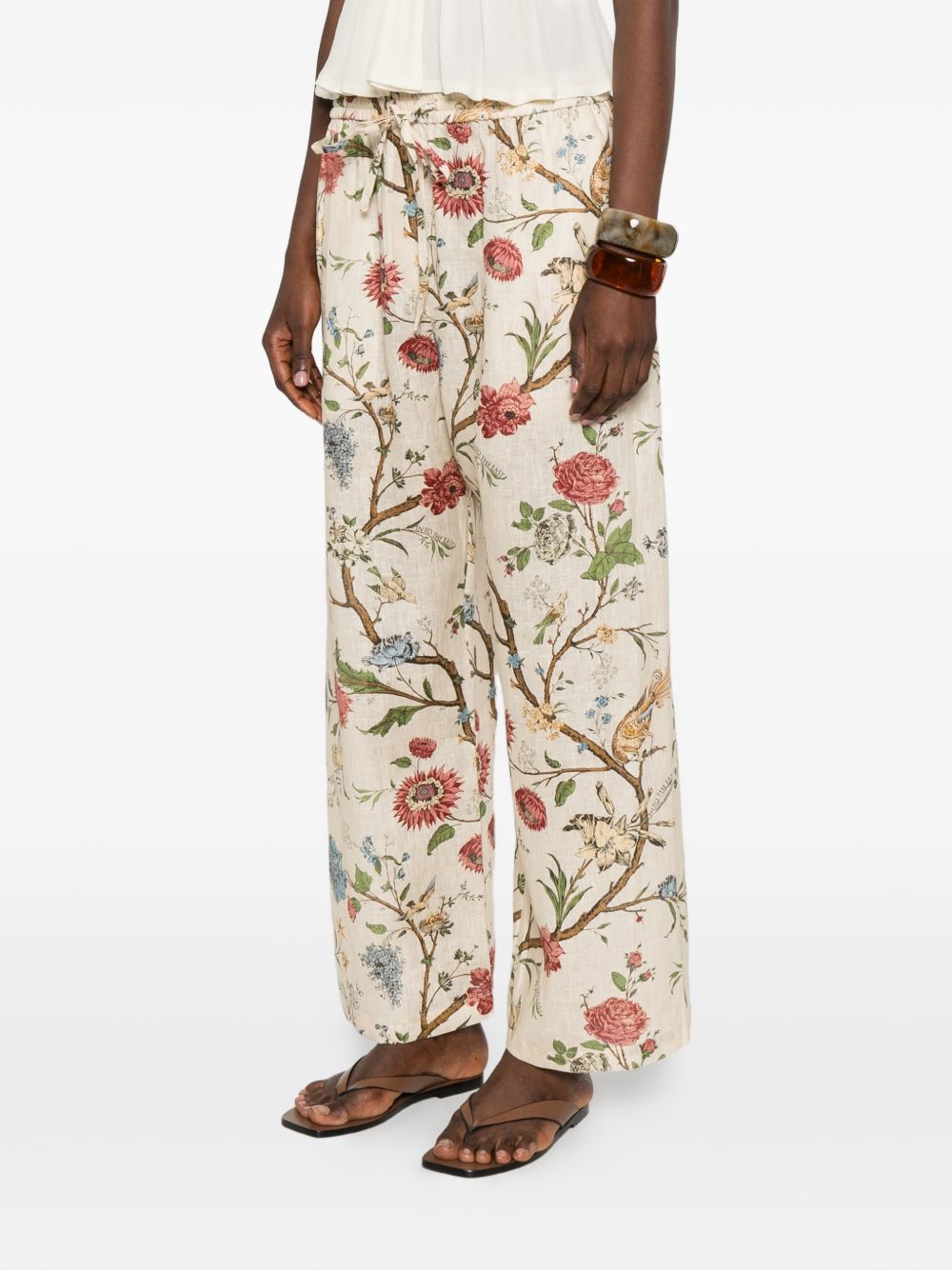 Into The East Trousers Avorio