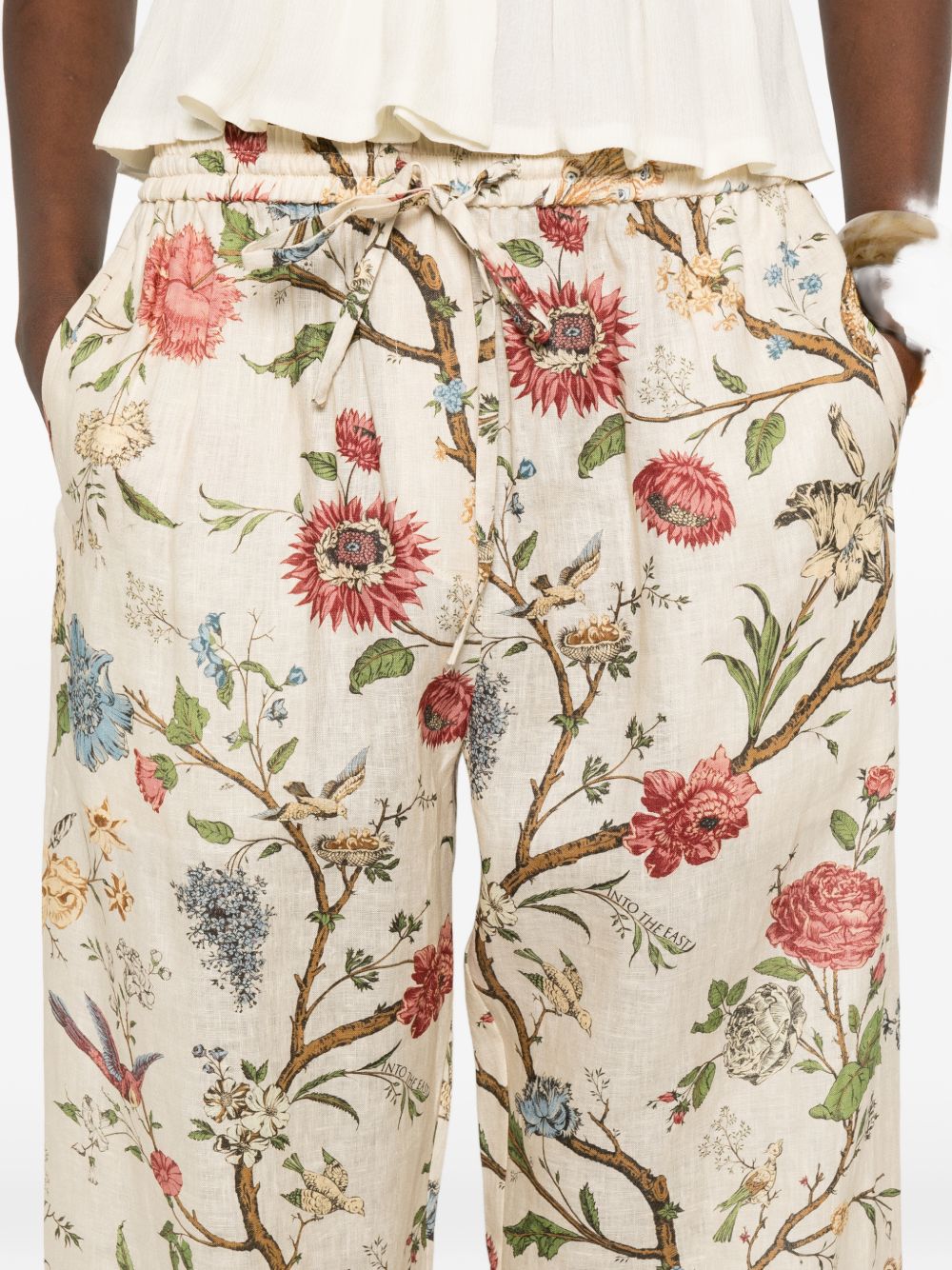Into The East Trousers Avorio