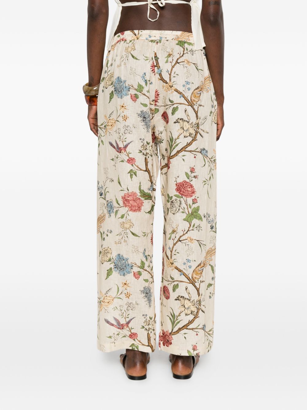 Into The East Trousers Avorio