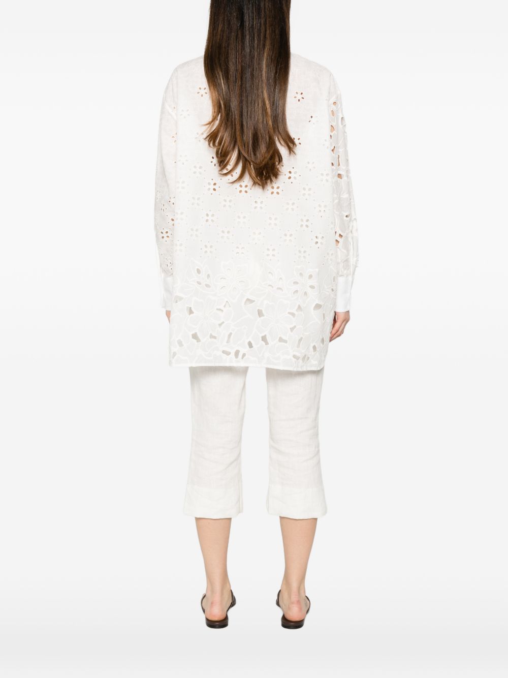 Ermanno Scervino Shirts Bianco Cotton