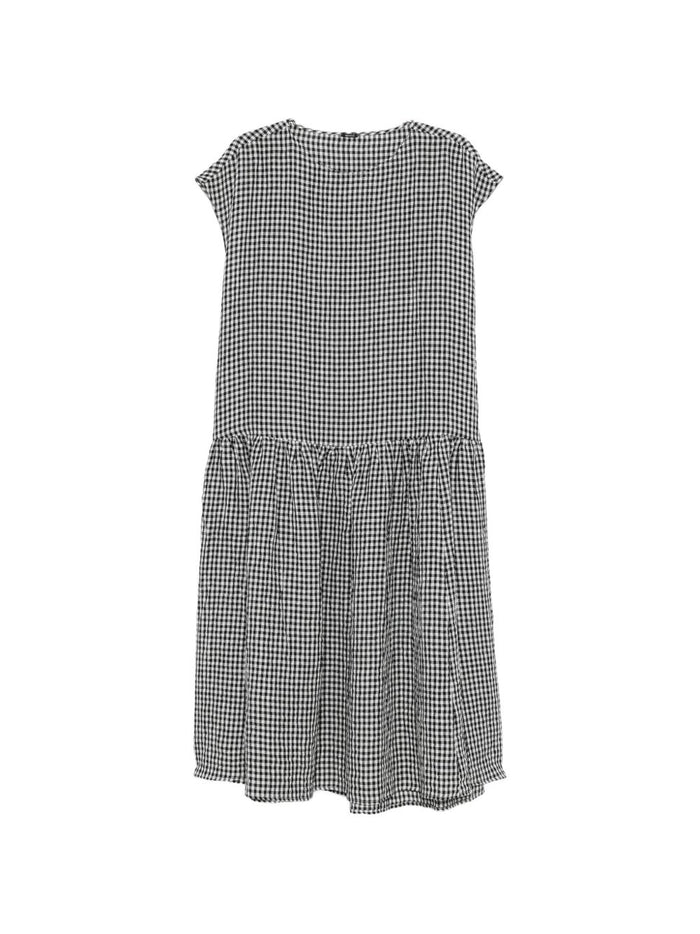 Apuntob Dresses Nero Linen