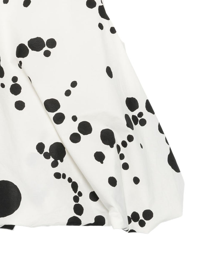 Apuntob Top Nero Cotton