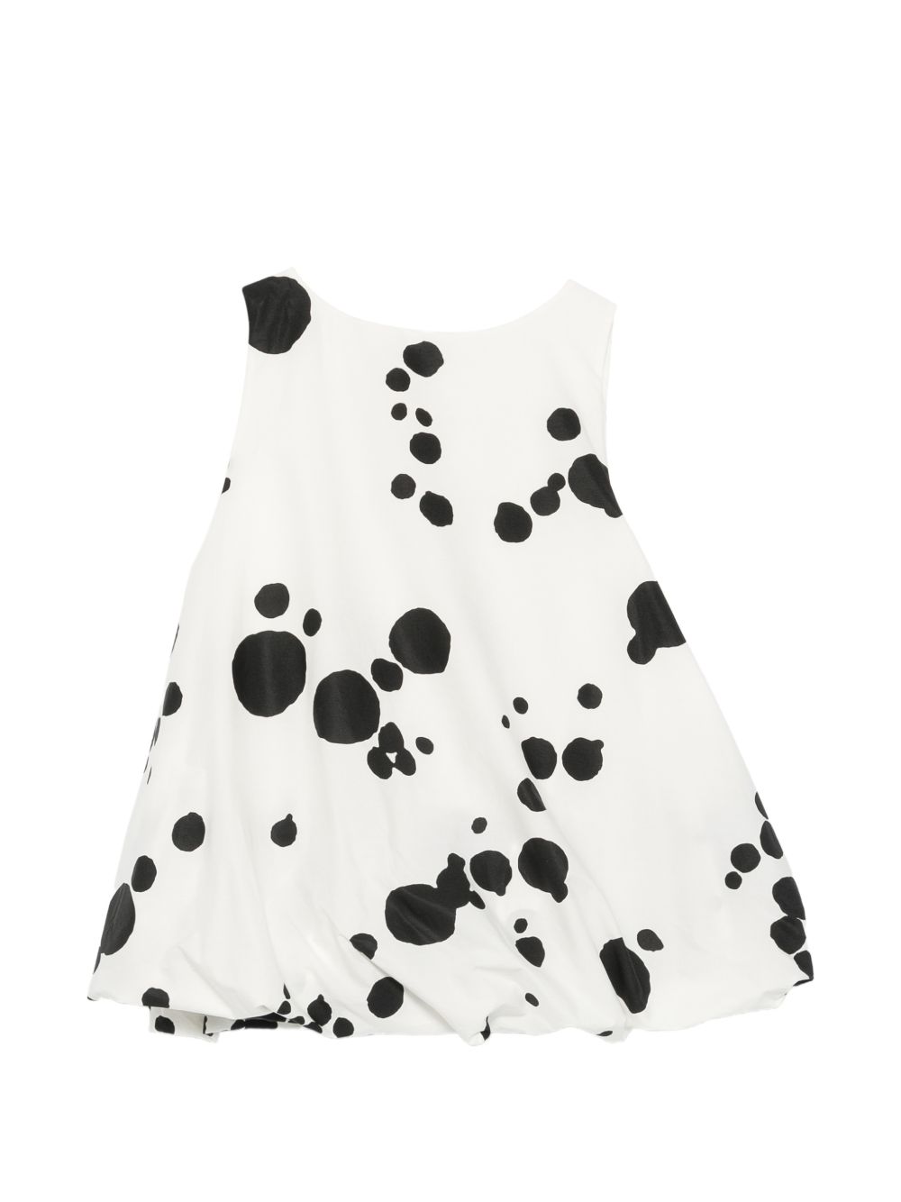 Apuntob Top Nero Cotton