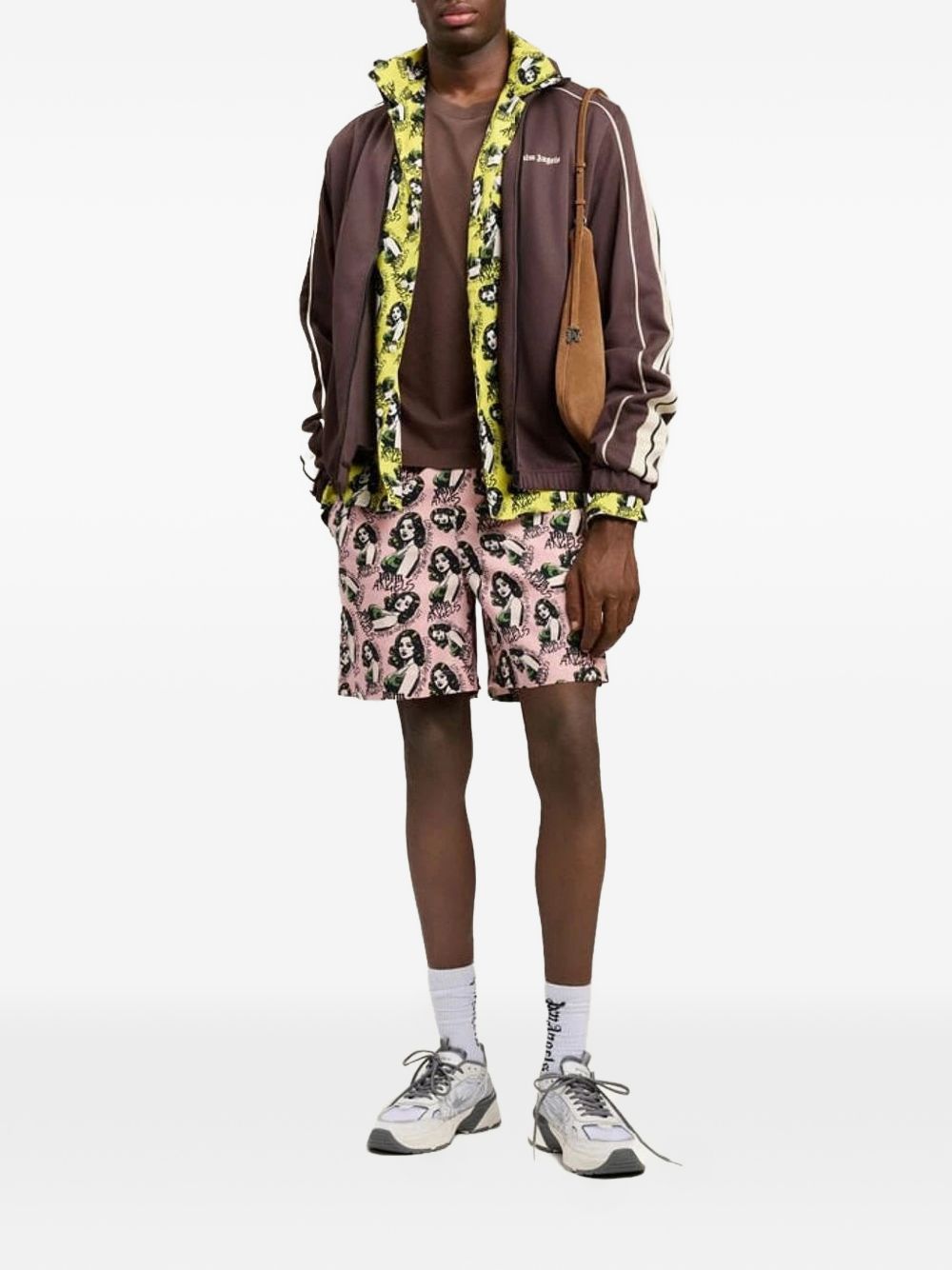 Palm Angels Sweaters Marrone