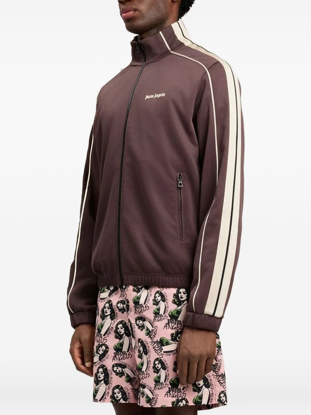 Palm Angels Sweaters Marrone