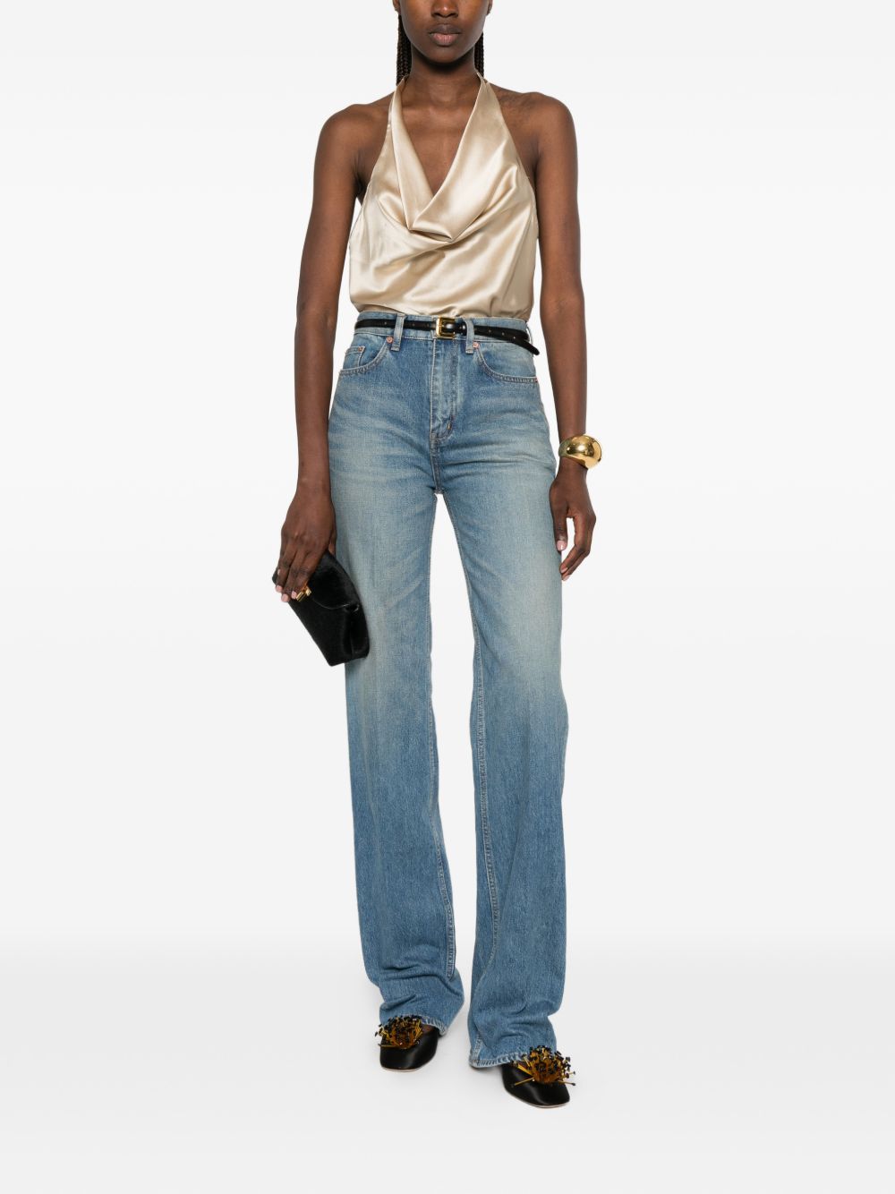 Saint Laurent Jeans Blu