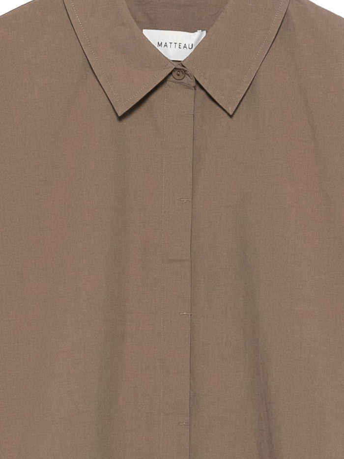Matteau Shirts Marrone